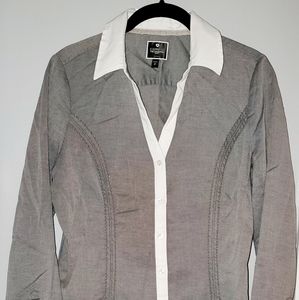 Express Button down blouse